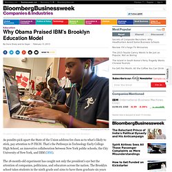 Why Obama Praised IBM's Brooklyn Education Model