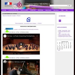 Séquence d’éducation musicale – CYCLE 2 » Circonscription NEVERS 3