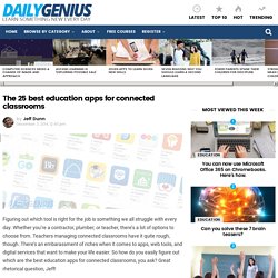 The 25 best education apps for connected classrooms