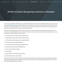 Education India - Design Colleges