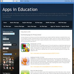 Cool Drawing Apps for Primary School