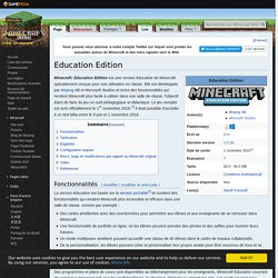 Minecraft - Education Edition