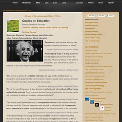 Famous Education Quotes from Einstein and Steiner