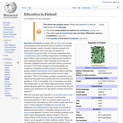 Education in Finland