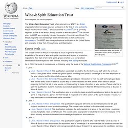Wine & Spirit Education Trust