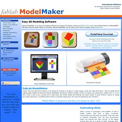An Easy 3D Modeling Software - Ading flavour to STEM Education with childrens desktop engineering.