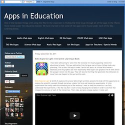 Bobo Explores Light: Interactive Learning e-Book