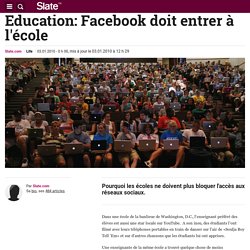 Education: Facebook doit entrer à l'école