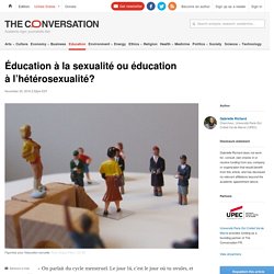 Éducation à la sexualité ou éducation à l’hétérosexualité?