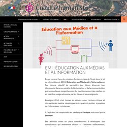 EMI : Éducation aux Médias et à l’Information