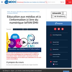 Education aux médias et à l'information à l'ère du numérique (eFAN EMI)