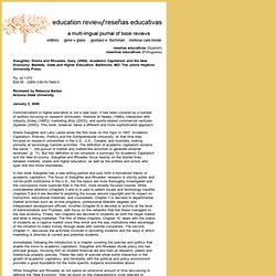 Education Review-a journal of book reviews
