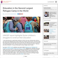 Education in the Second Largest Refugee Camp in the World