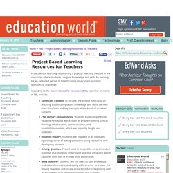 project-based-learning-resources