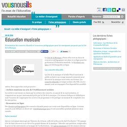 Education musicale