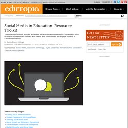 Social Media in Education: Resource Roundup