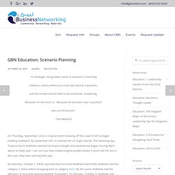 GBN Education: Scenario Planning