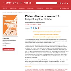 L’éducation à la sexualité