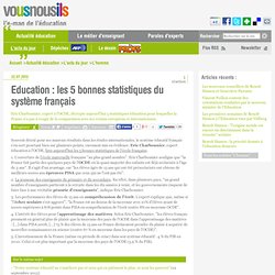 Education : les 5 bonnes statistiques du système français