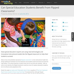 Can Special Education Students Benefit From Flipped Classrooms? – Remake Learning