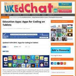 Education Apps – Eleven Apps for Coding on Tablets