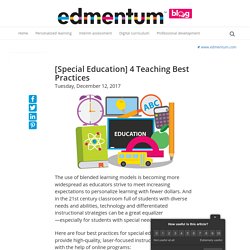 [Special Education] 4 Teaching Best Practices