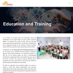 Education and Training - ITI, School and Colleges