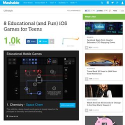 8 Educational (and Fun) iOS Games for Teens