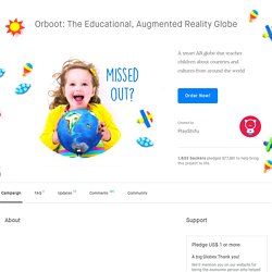 Orboot: The Educational, Augmented Reality Globe (AR Globe) by PlayShifu