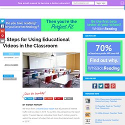 4 Steps for Using Educational Videos in the Classroom – Whooo's Reading Blog