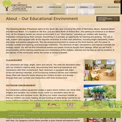 About Growing Garden Preschool Educational Environment -