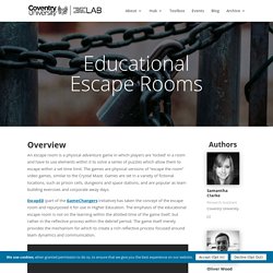 Educational Escape Rooms