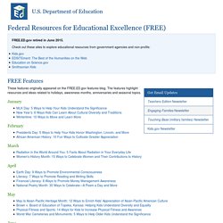 FREE – Federal Registry for Educational Excellence