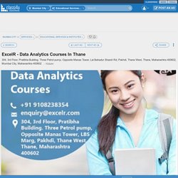 ExcelR - Data Analytics Courses In Thane - Educational Services & Institutes, Mumbai City, MH