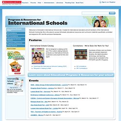 Educational Resources for International Schools