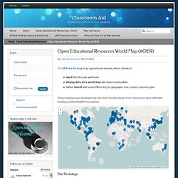 Open Educational Resources World Map