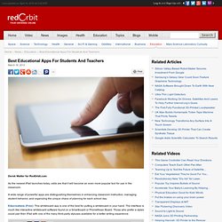 Best Educational Apps For Students And Teachers - Education News