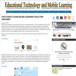 Two Useful Game-based Learning Tools for Teachers