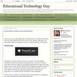 Great Web 2.0 Resources for Students