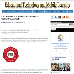 PBL – the best teaching method in the 21st century instruction