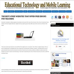 The Best 9 Free Websites That Offer Free eBooks for Teachers