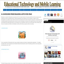 6 Awesome Free Reading Apps for iPad