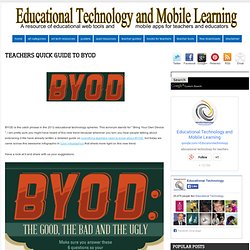 Teachers Quick Guide to BYOD