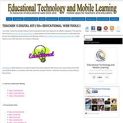 Teacher`s Digital Kit ( 50+ Educational Web Tools )