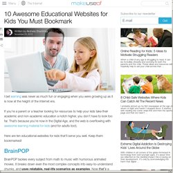10 Awesome Educational Websites for Kids You Must Bookmark