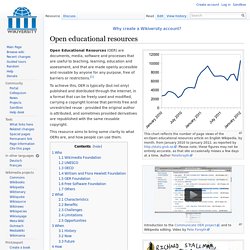 Open educational resources - Wikiversity