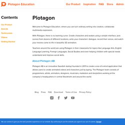 Our Product - Plotagon EducationPlotagon Education