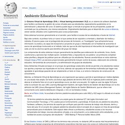 Ambiente Educativo Virtual