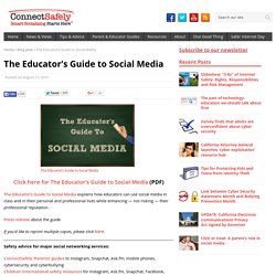 The Educator’s Guide to Social Media