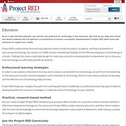 educators - Project RED